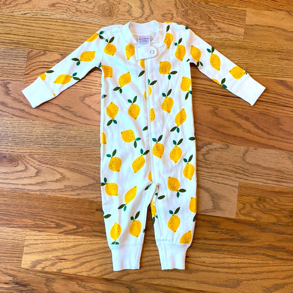 Hanna Andersson zip romper